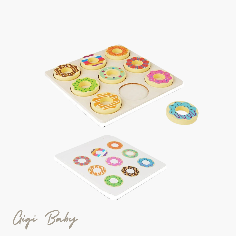 Donut Puzzelspel